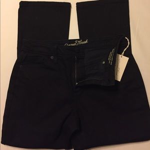 Black Denim High Rise Crop jeans size 4/27R